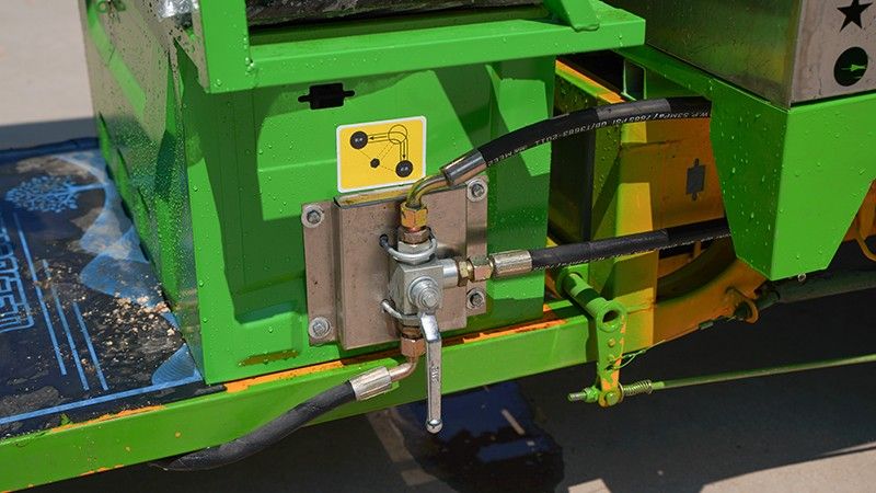 不銹鋼電動三輪高壓清洗車(800L)